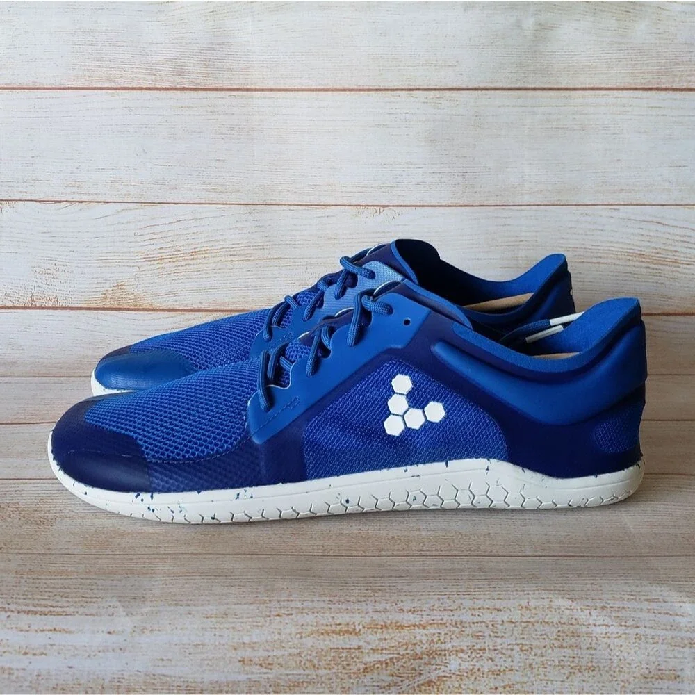 Vivobarefoot Primus Lite II R Vivid Blue Textile Walking Running Outdoor Sneaker